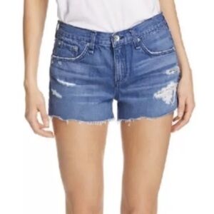Rag & Bone Distressed Cut-Off Jean Shorts